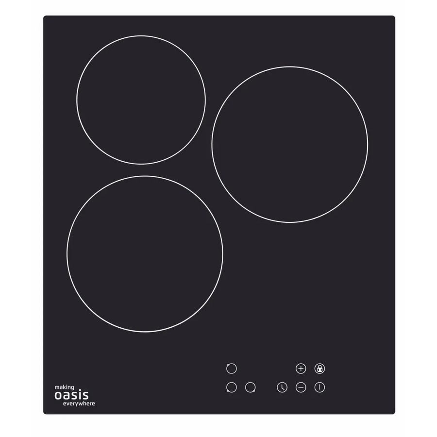 Панель варочная OASIS P-3SBS (4640130935771) стеклокерамика чёрный