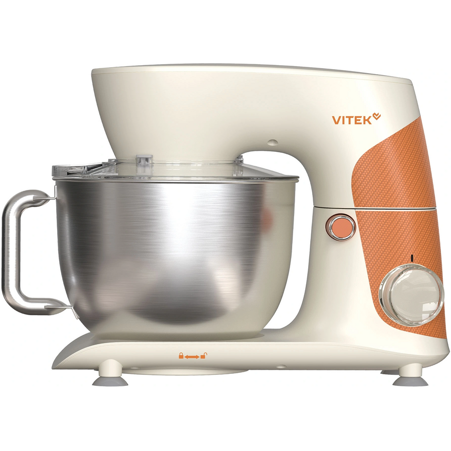 Миксер Vitek VT-PM0331 1800Вт кремовый/оранжевый