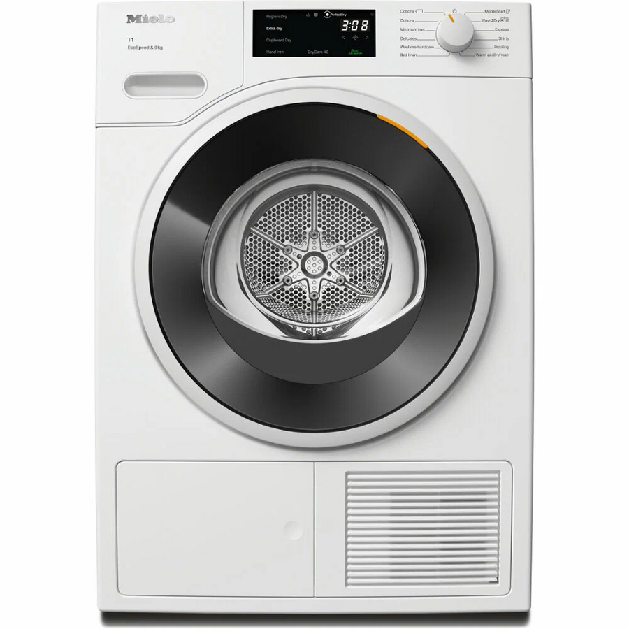 Сушильная машина Miele TWD 640 WP EcoSpeed 9kg Lotus White белый лотос