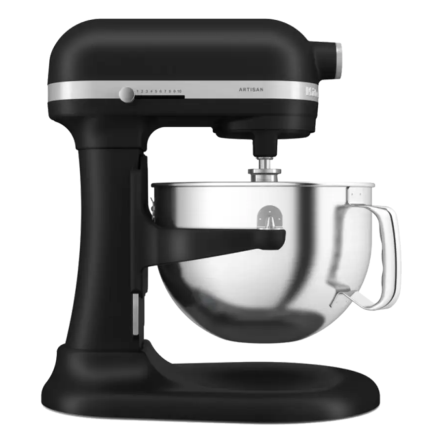 Миксер KitchenAid 5KSM60SPXEBM Artisan с откидным блоком 5.6л, черный матовый