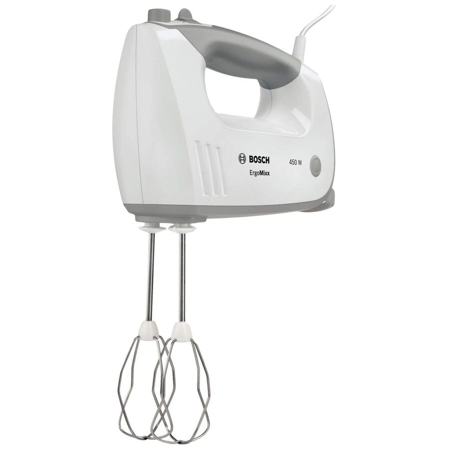 Миксер стационарный Bosch MFQ36460 450Вт белый/серый