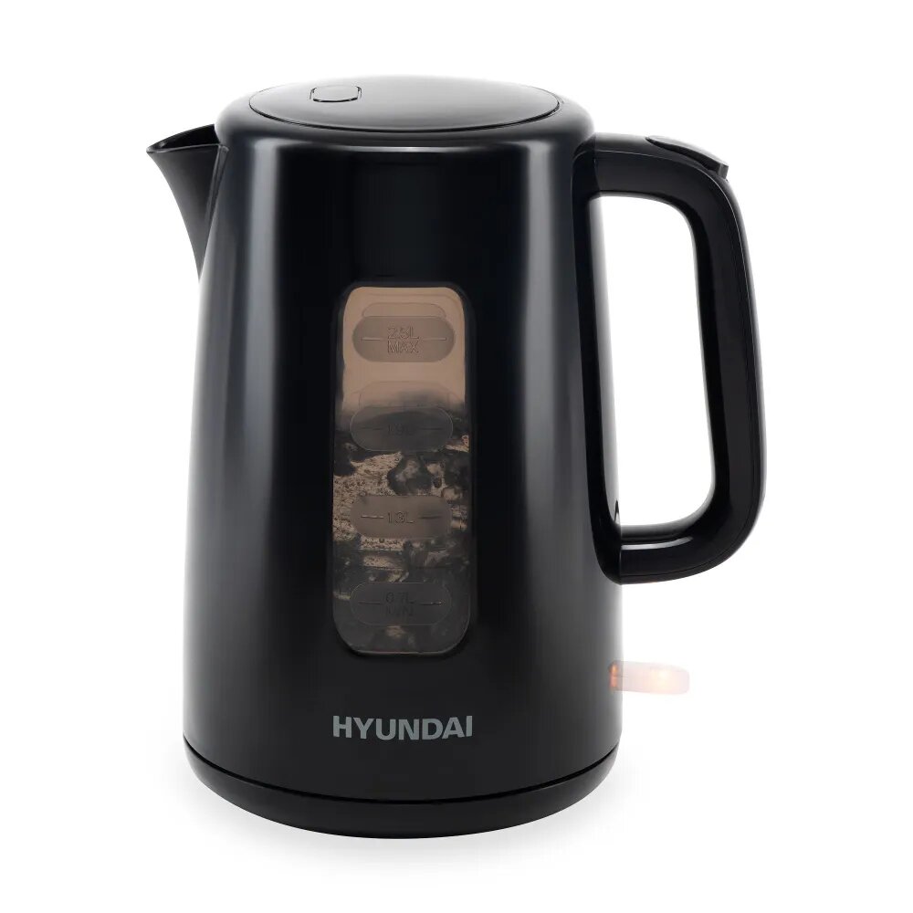Электрочайник Hyundai HYK-P2501 2.5л. 2200Вт черный корпус: пластик