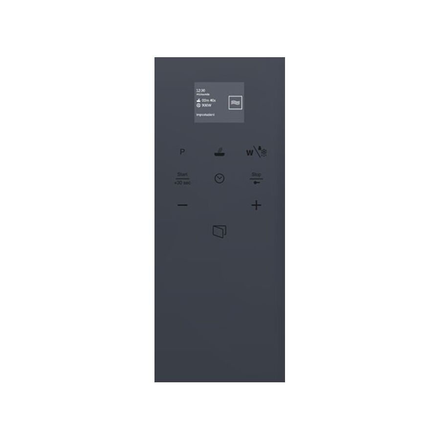 Встраиваемая микроволновая печь SMEG FMI120G Linea, Дисплей TFT, Гриль, Полезный объем 20л, Высота 39см