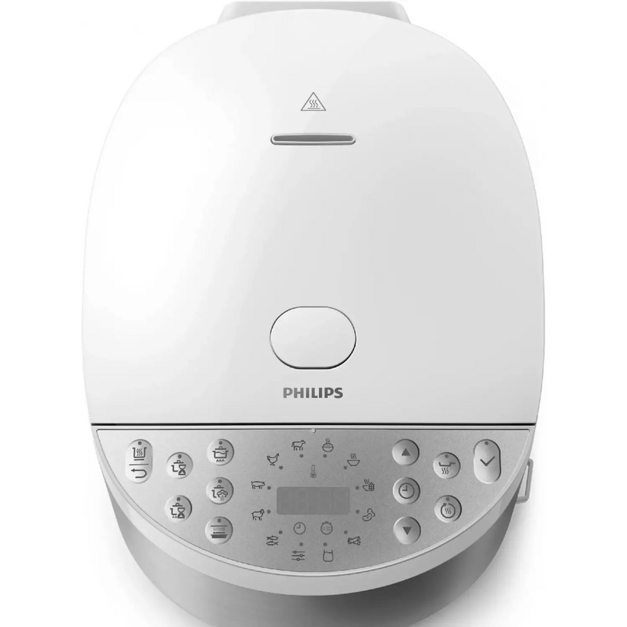 Мультиварка Philips HD4713/40 белый/серебристый