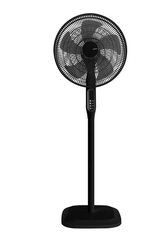 Вентилятор напольный Centek CT-5026 Black 65Вт, пульт ДУ, LED, 44.5см, таймер