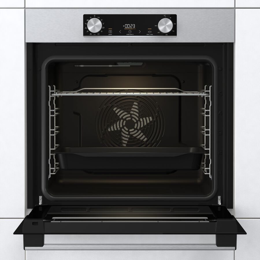 Духовой шкаф Gorenje BO6737E02NX черный
