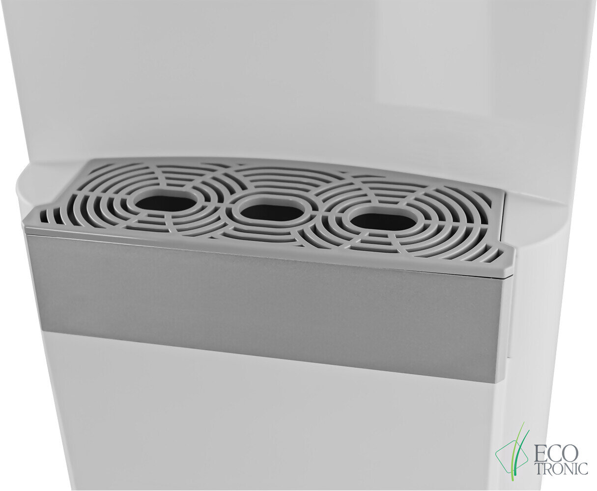 Пурифайер для воды ECOTRONIC V10-U4L напольный, нагрев/охлаждение компрессорное, 2 крана, белый