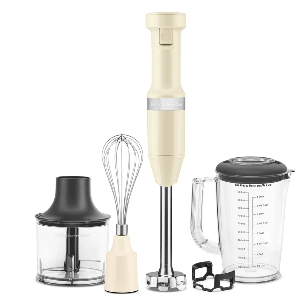 Погружной блендер KitchenAid 5KHBV83EAC (619472) кремовый