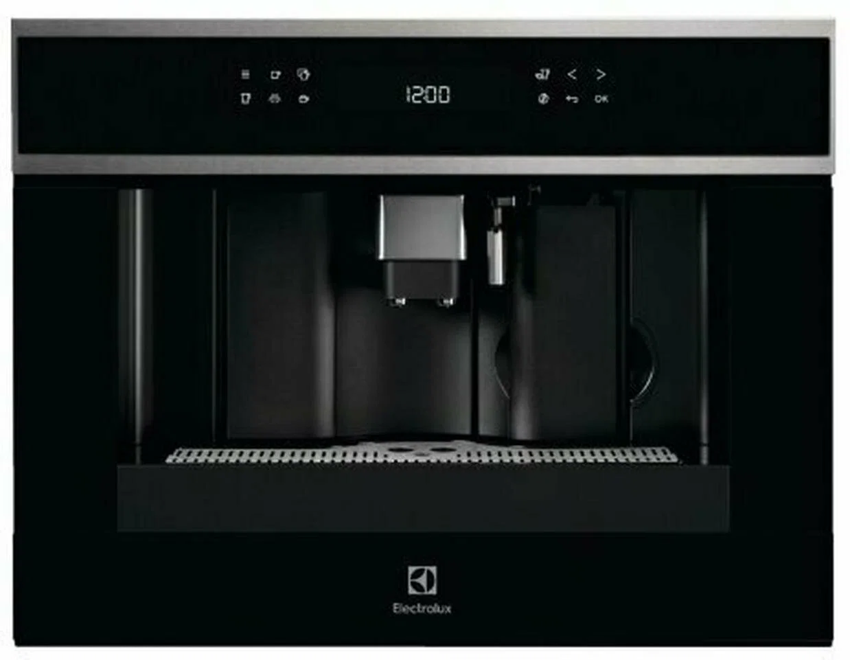 Встраиваемая кофемашина ELECTROLUX KBC85Z автоматическая, сенсорное управление черный