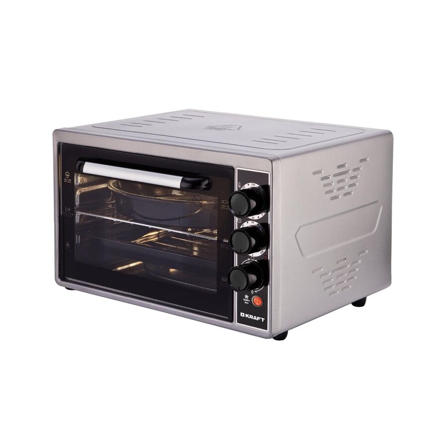 Мини-печь Kraft KF-MO3803KGR серый