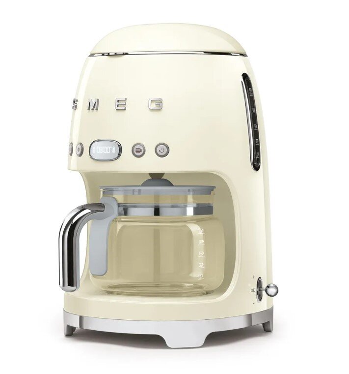 Кофеварка SMEG DCF02CREU кремовый
