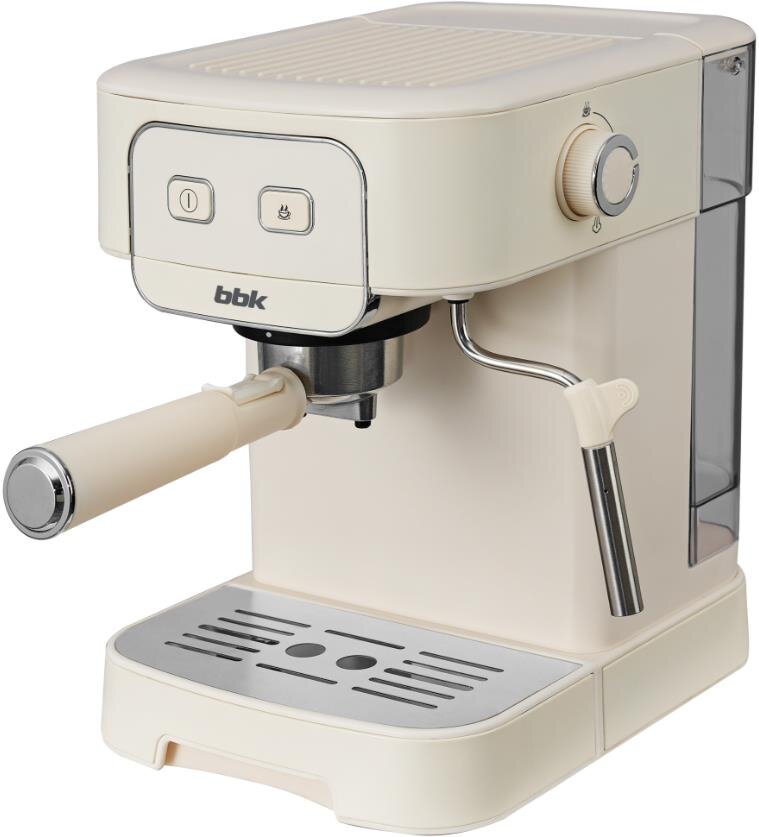 Кофеварка BBK BCM1504 слоновая кость