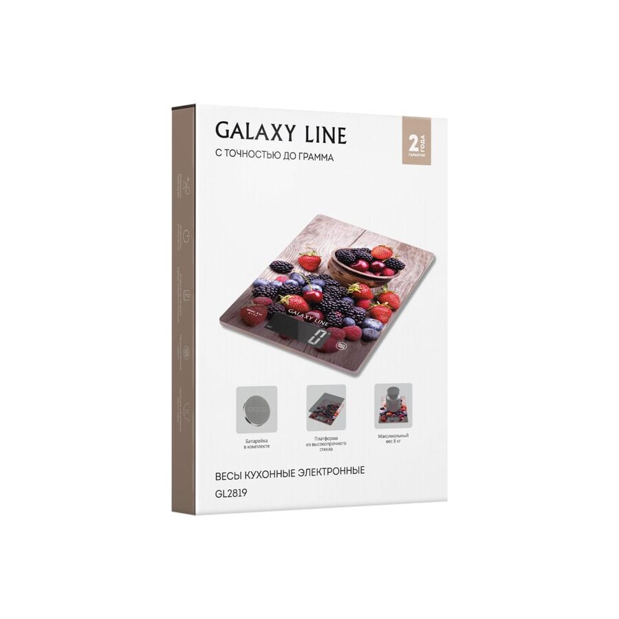 Весы кухонные GALAXY LINE GL 2819