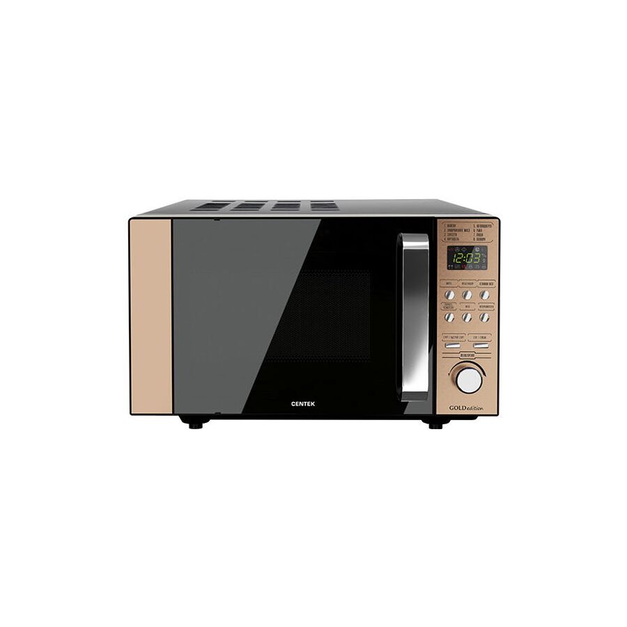 СВЧ Centek СТ-1574 (Чёрный/золотой) 20л. 700VV <без повоторного стола>