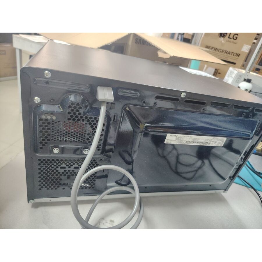УЦ Микроволновая печь Samsung MS23F302TAK 23л. 800Вт черный (плохая упаковка, бу, нет документации, замена модуля клавиатуры)