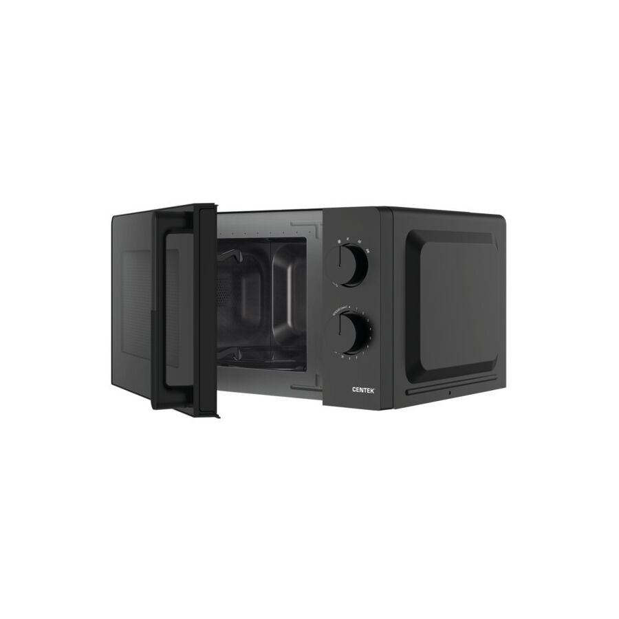 Микроволновая печь Centek CT-1552 Черный 700W, 20л, 6 режимов, разморозка, таймер, подсветка