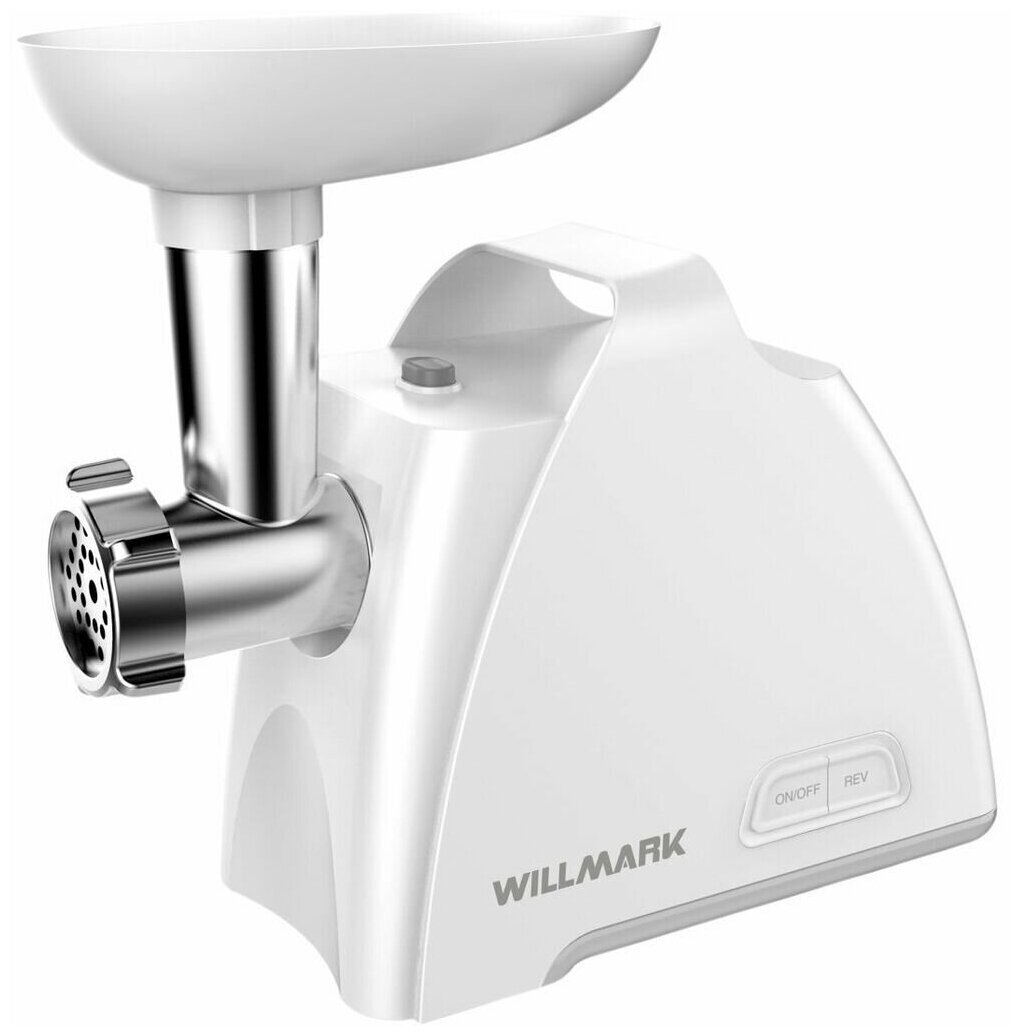 Мясорубка WILLMARK WMG-2083W белый