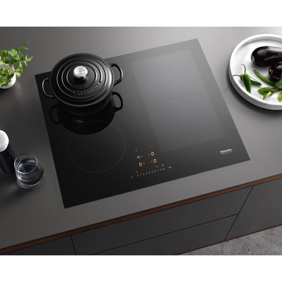 Варочная поверхность Miele KM 7466 FL 125 Edition черный индукционная
