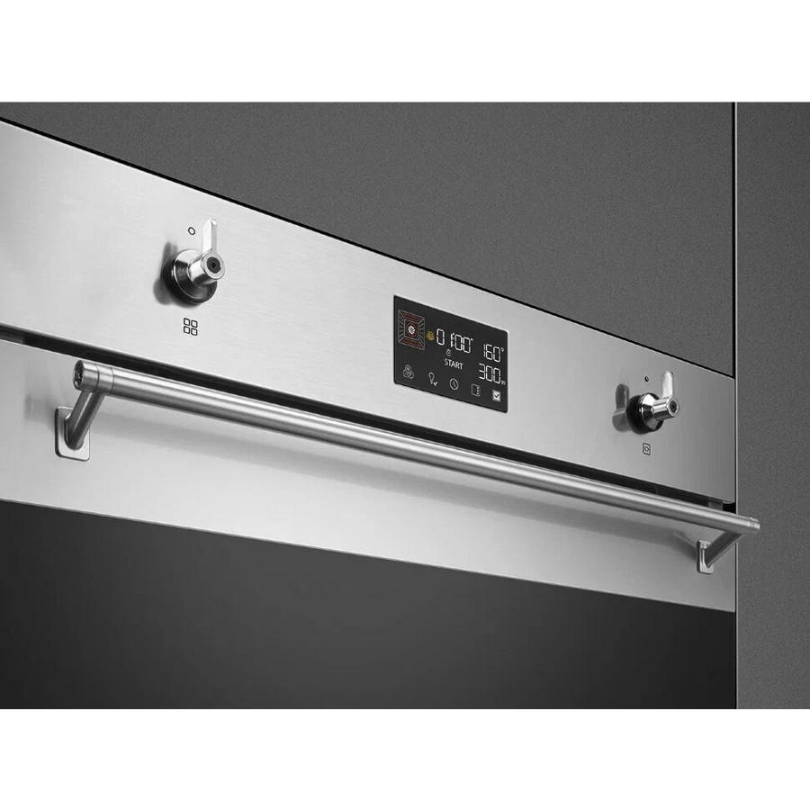 Духовой шкаф SMEG SO6302M2X Classica 60см, с функцией СВЧ, нерж