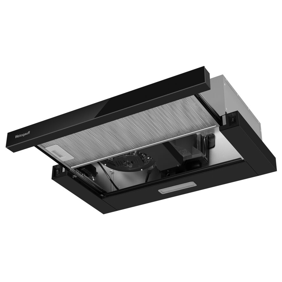 Вытяжка Weissgauff TEL 600 Black Glass