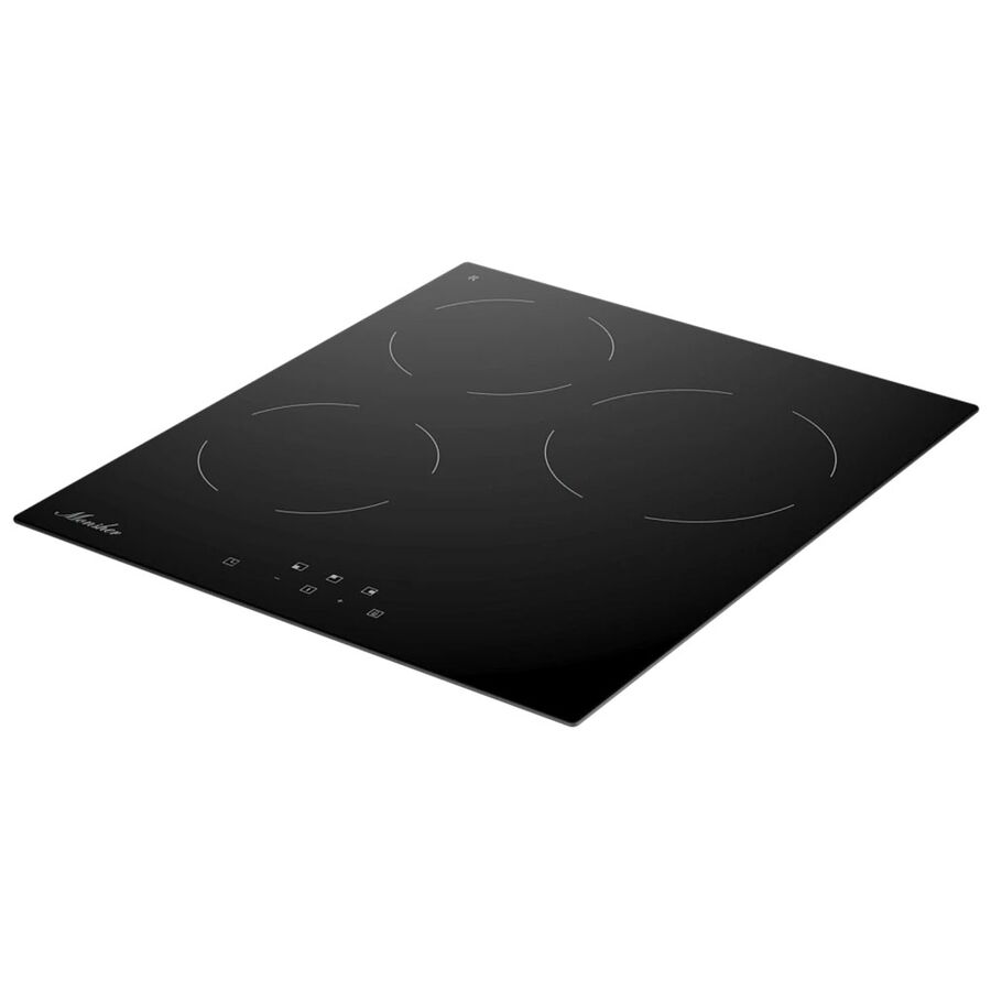 Варочная поверхность Monsher MHE 43 High-Tech, Hi-Light, 45см, 3 конфорки, 9 уровней мощности, сенсорное управление, автоматическое отключение, индикация