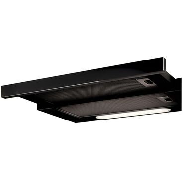 Вытяжка ELICA ELITE 14 LUX BL/A/50-PRF0081870B 50 см, кнопочное управление, 650 куб. м. , серая+черное стекло