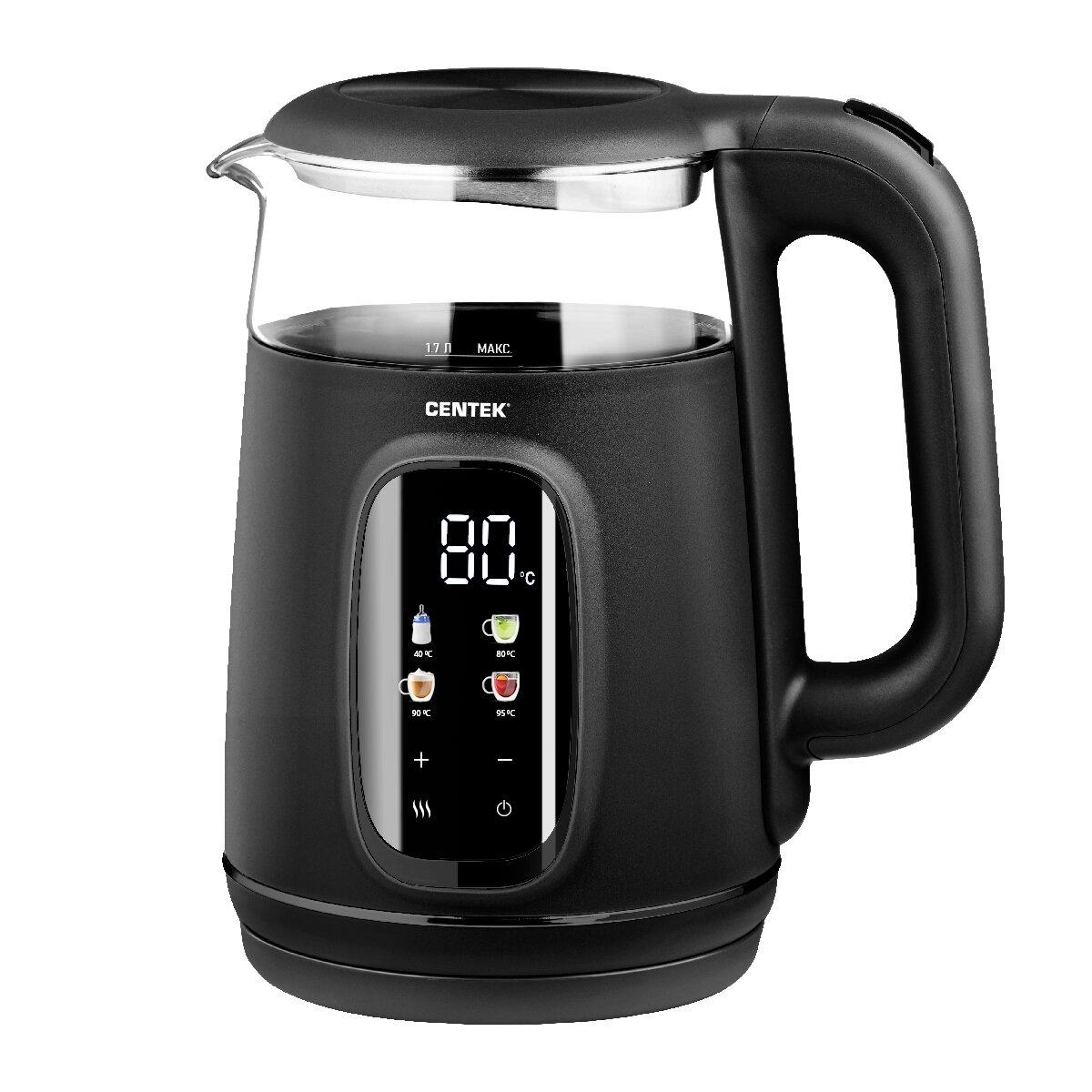 Электрочайник Centek CT-0052 Black