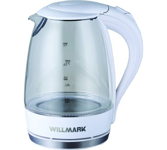 Чайник Willmark WEK-1708G белый