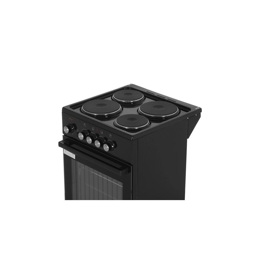 Плита De Luxe 5004.18э 011 черный глянец