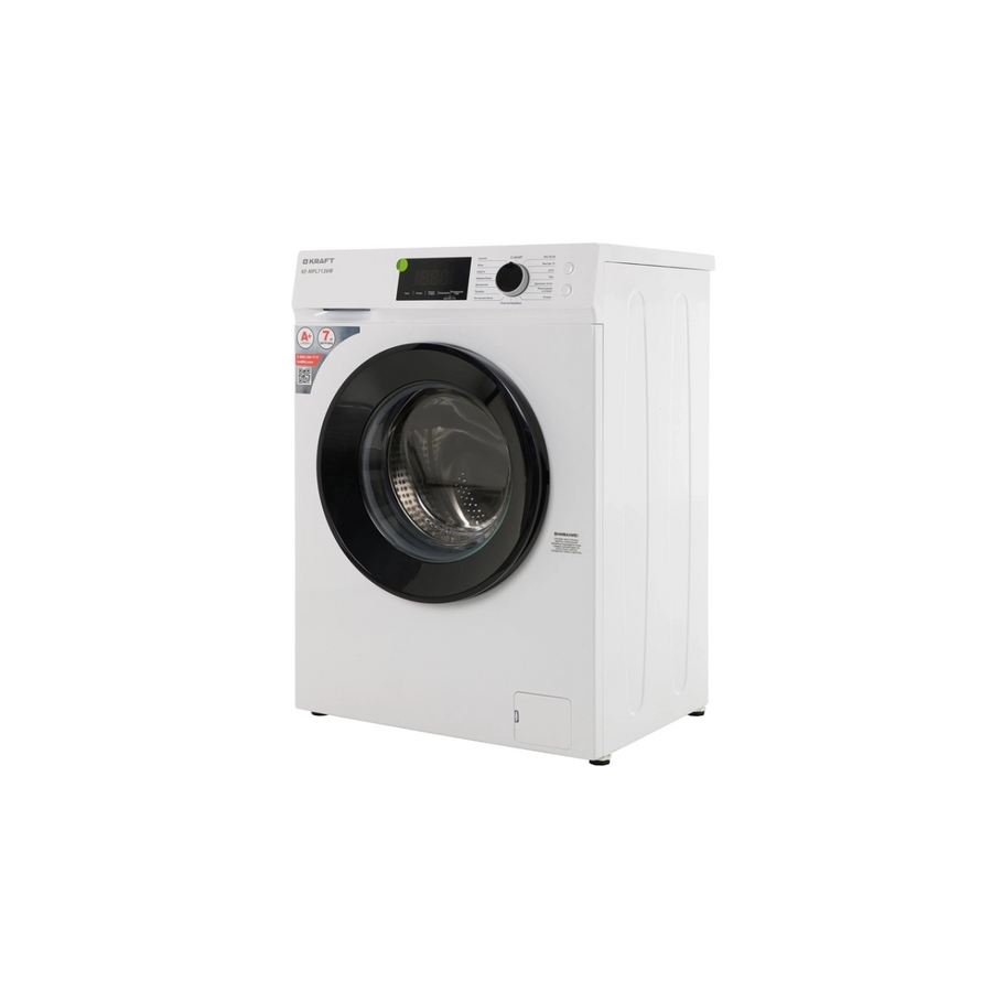 Стиральная машина Kraft KF-MPL7126W класс A+ загр.фронтальная макс.7кг белый
