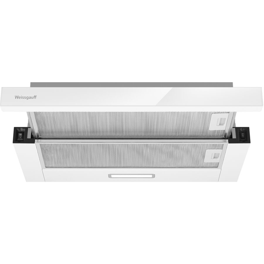 Вытяжка Weissgauff TEL 600 2M White Glass