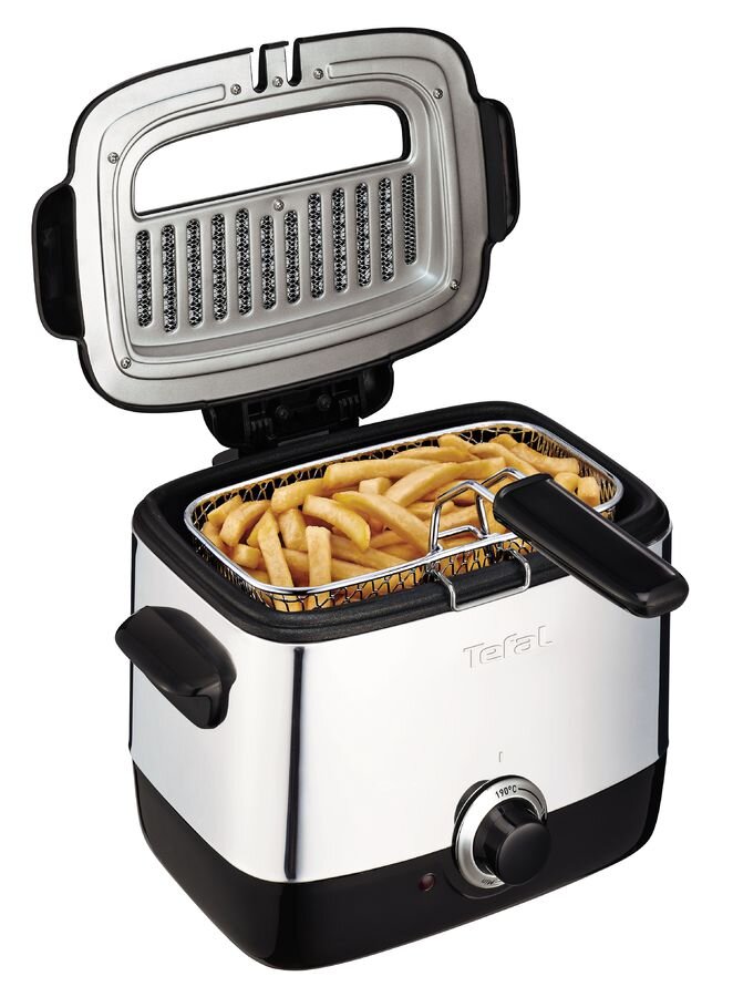 Фритюрница Tefal FF220015 серебристый/черный