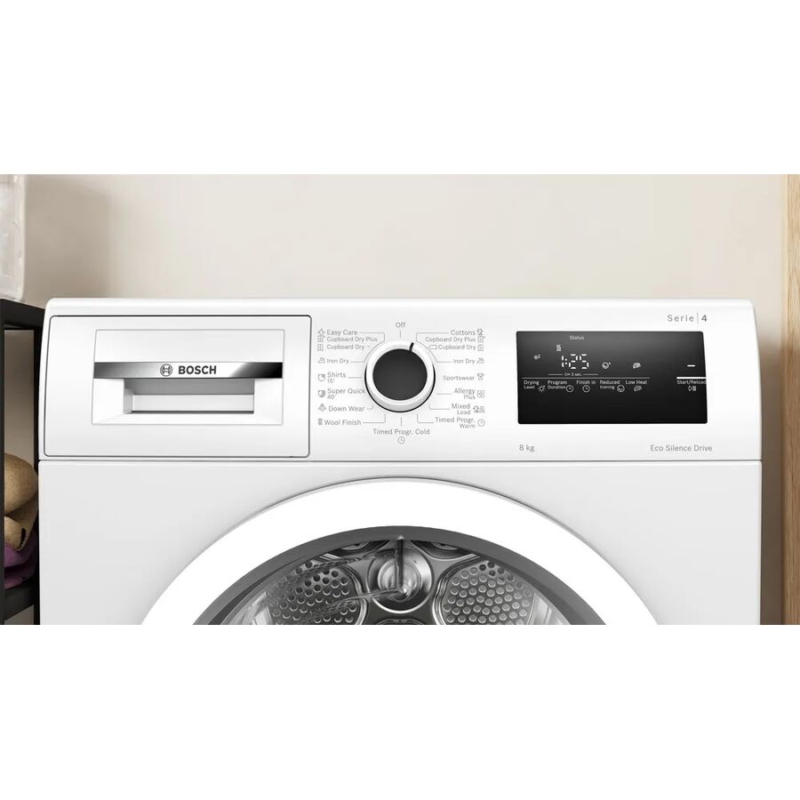 Сушильная машина Bosch WTN86211ME белый