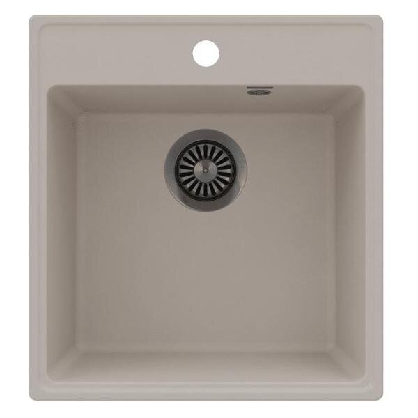 Кухонная мойка MAUNFELD Perla 460 MFQS-460LBG светло-бежевый