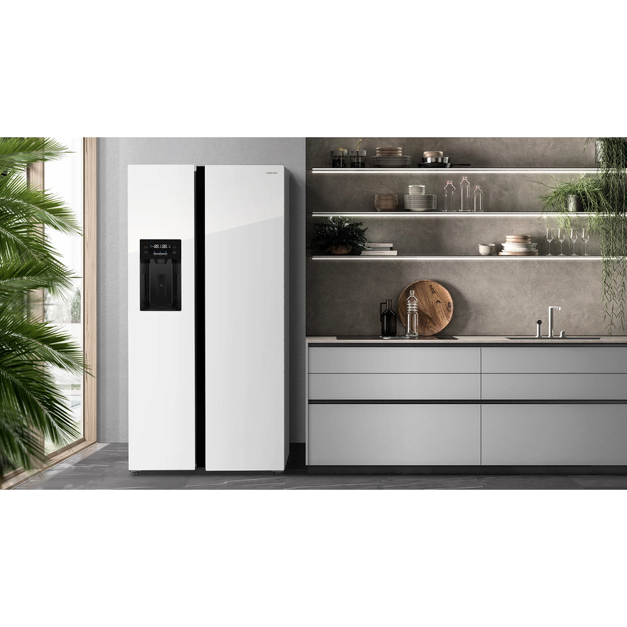 Холодильник HIBERG RFS-650DX NFGW inverter