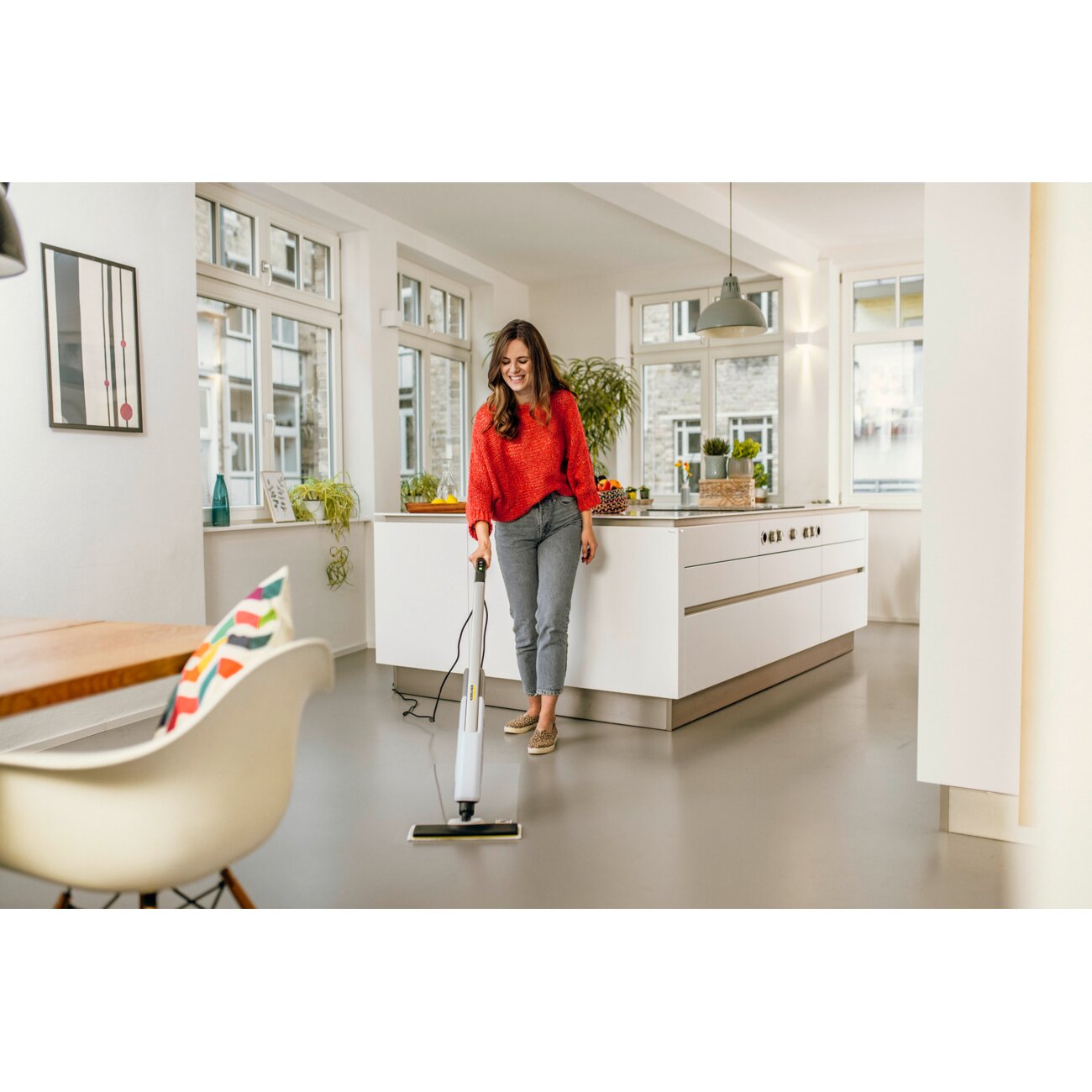 Паровая швабра Karcher EasyFix SC 2 Upright белый 1.513-509.0