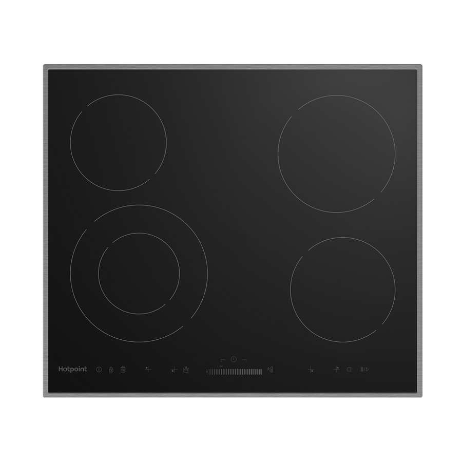 Варочная панель Hotpoint HR 6T2 X S черный
