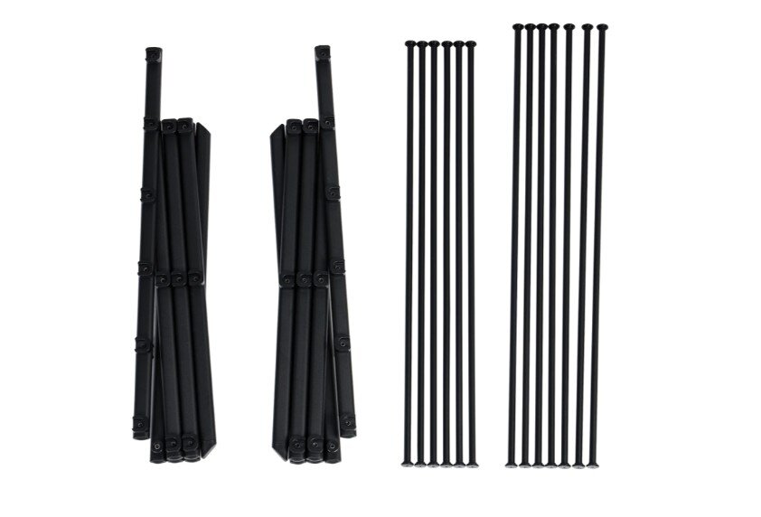Сушилка для белья Laima Home 700473 Ladder Black раскладная 4 уровня, 10 метров