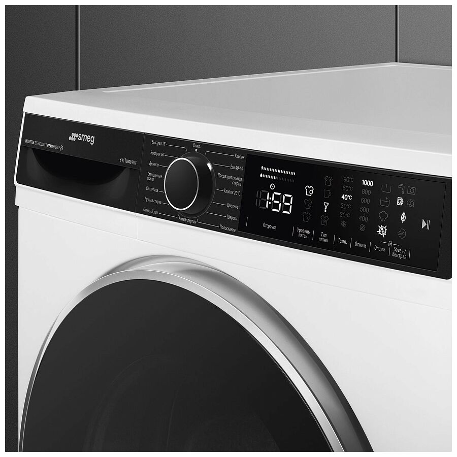 Стиральная машина Smeg WM3T60CRU с фронтальной загрузкой