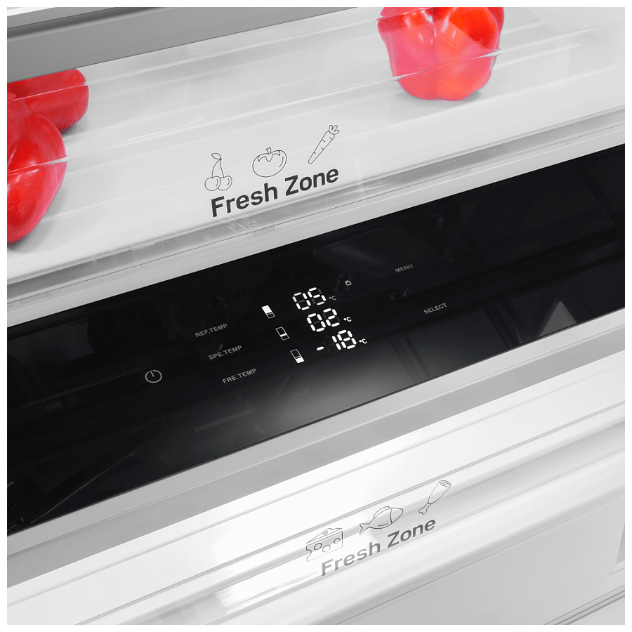 Холодильник MAUNFELD MBF212NFW1 Inverter