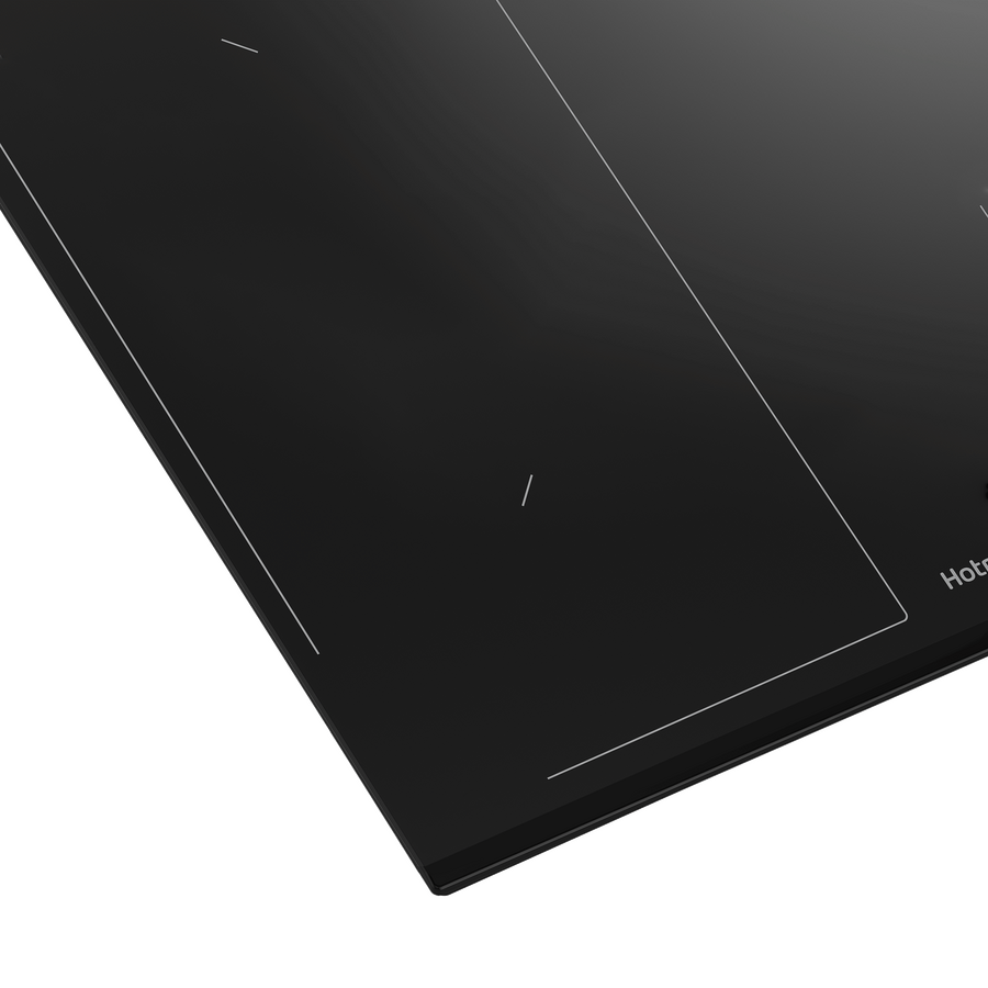 Варочная поверхность HOTPOINT HS 3560B BF конфорок 4шт, стеклокерамика, независимая, черный