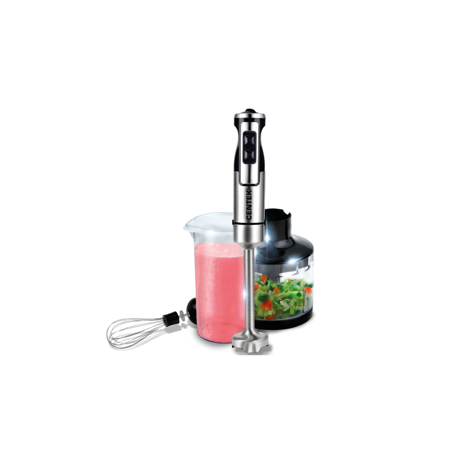 Блендер Centek CT-1338 (черн/сталь)