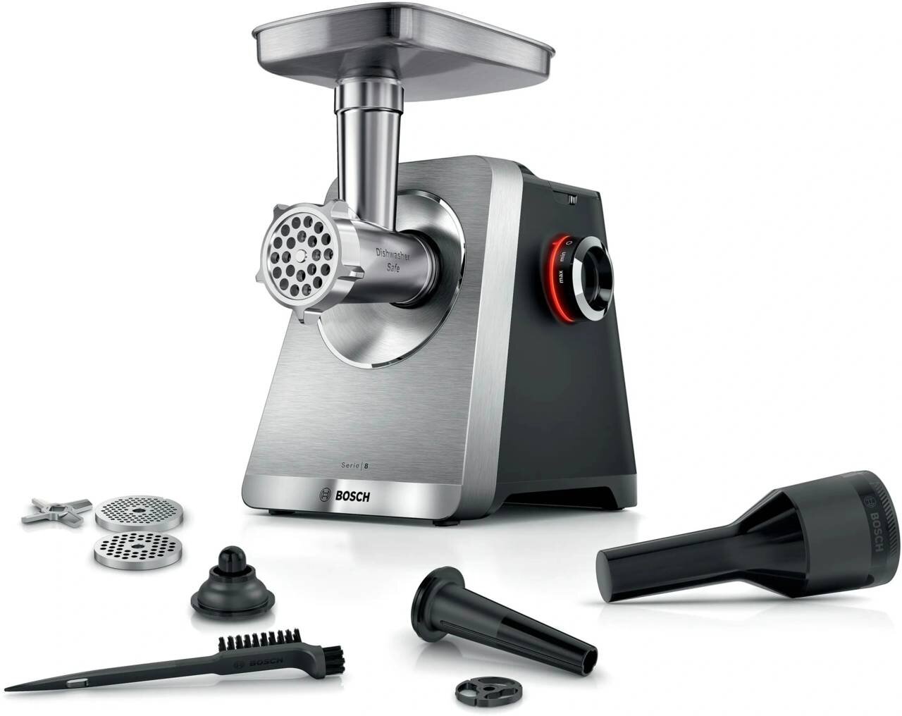 Мясорубка Bosch MFWS820M черный