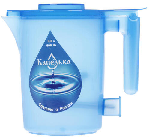 Чайник Капелька 600Вт, синий (004668)