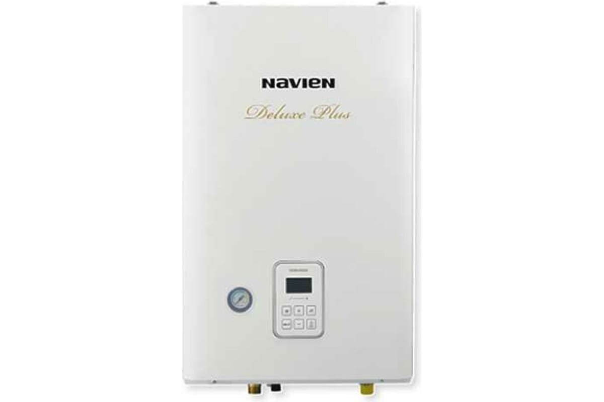 Котел газовый Navien Deluxe C Plus Coaxial 24K, 2-ух контр, коаксиал., закрытая камера сгорания