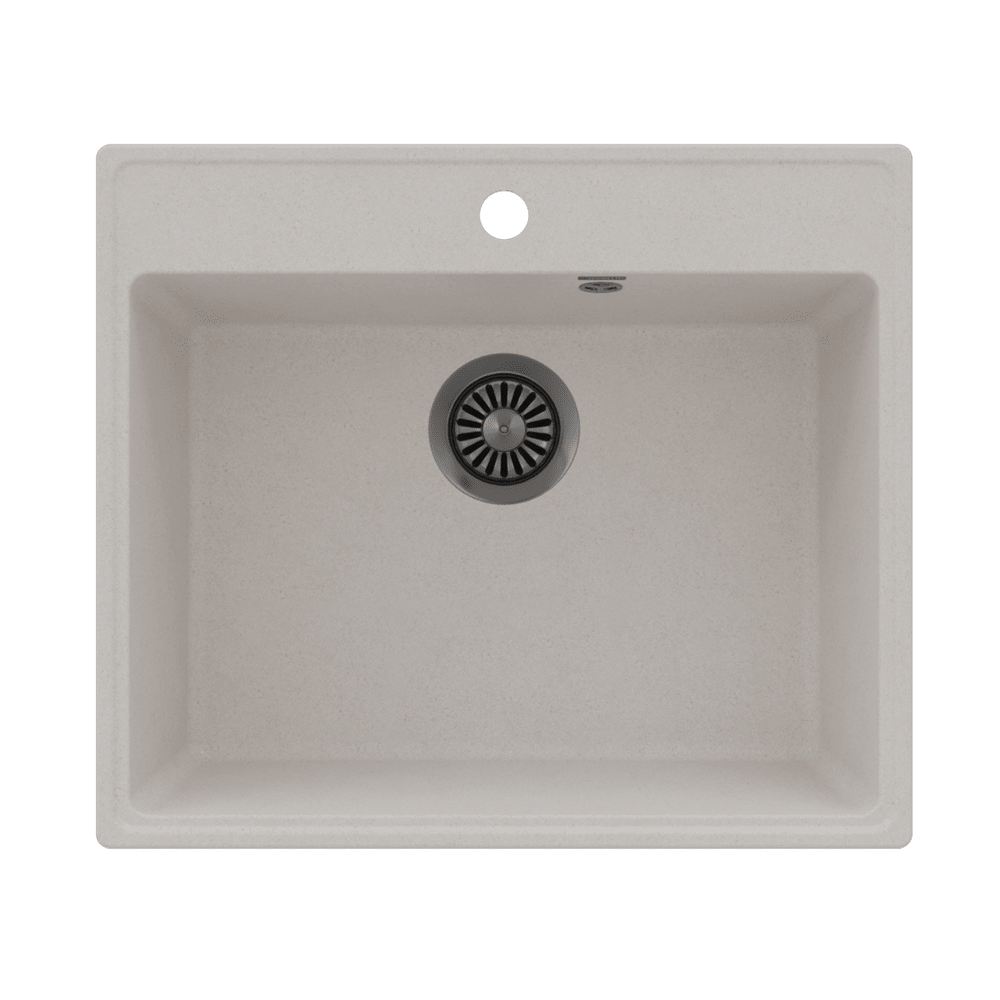 Кухонная мойка MAUNFELD Perla 580 MFQS-580W кремовый