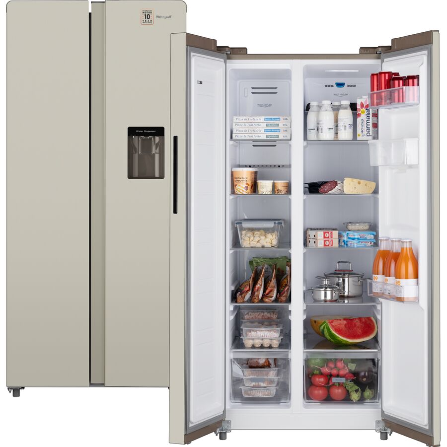 Холодильник Weissgauff WSBS 600 Be NoFrost Inverter Water Dispenser