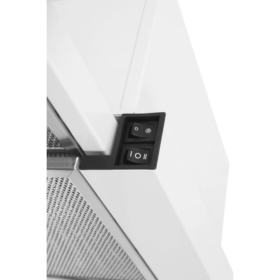 Вытяжка Vitek VT-TH 6020 W белый управление кулисные переключатели (1 мотор)