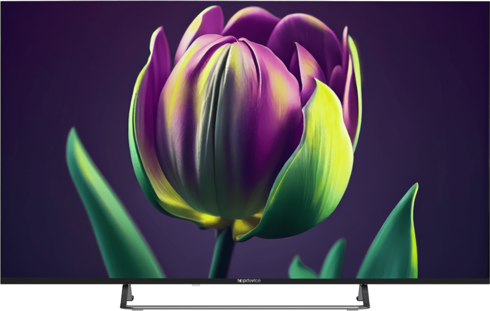 Телевизор 55” TopDevice TDTV55CS06UBK черный 3840x2160, 4K Ultra HD, 60 Гц, Wi-Fi, Smart TV, Wildred