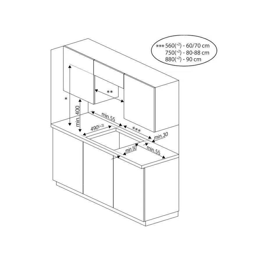 Варочная панель Hotpoint HS 1560B BF, черная